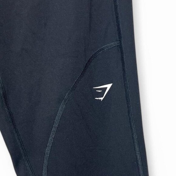 Gymshark Black Running Leggings With Pocket - Picture 4 of 7